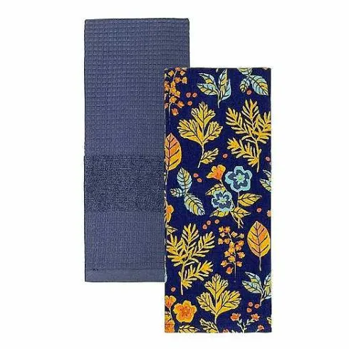 Food Network Fall Floral Print Kitchen Towel 2-Pk.<Food Network™ Discount