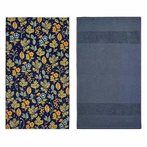 Food Network Fall Floral Print Kitchen Towel 2-Pk.<Food Network™ Discount
