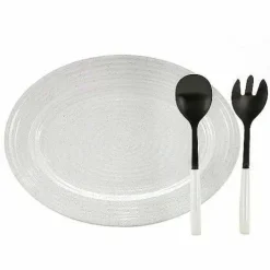 Food Network Farmstead Serving Platter & Utensil Set<Food Network™ New