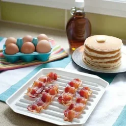 Food Network Microwave Bacon Tray With Lid<Food Network™ New