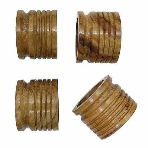 Food Network 4-Pc. Wood Napkin Ring Set<Food Network™ Best