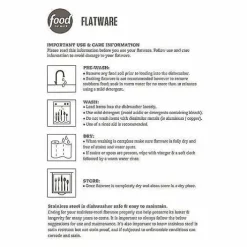Food Network 45-Piece Eucalyptus Flatware Set<Food Network™ Outlet