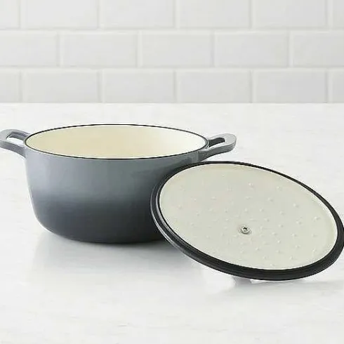 Food Network 7-Qt. Ombre Enameled Cast-Iron Dutch Oven<Food Network™ Sale