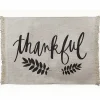 Food Network Thankful Fringe Placemat<Food Network™ Clearance