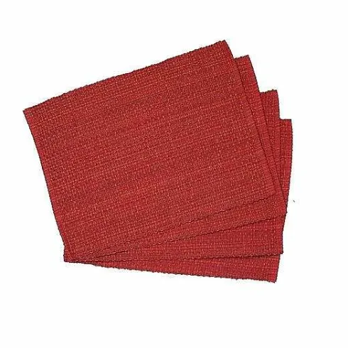 Food Network Wabash Bordeaux Placemat 4-Pk.<Food Network™ Clearance